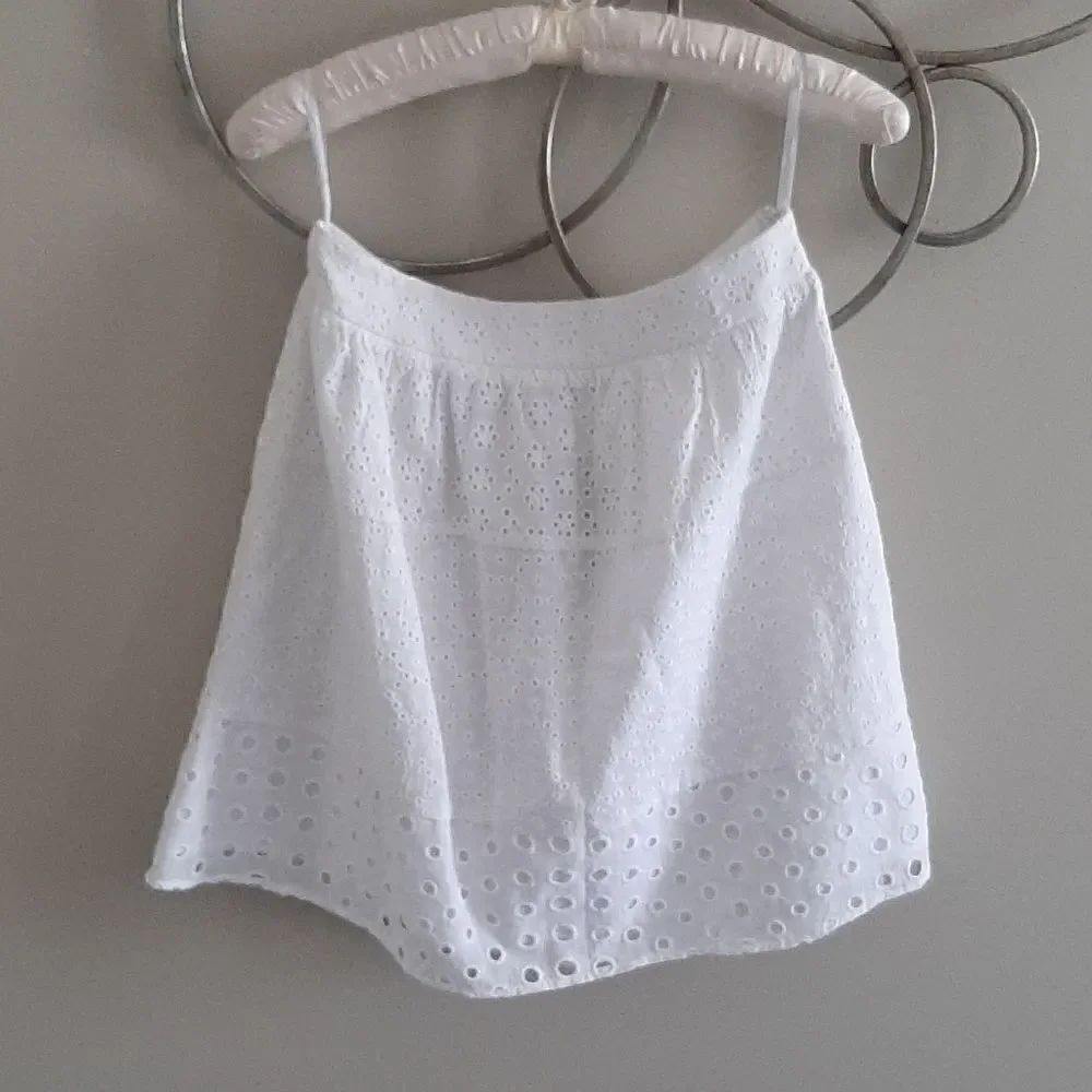 NWT Francesca's Collections white eyelet skirt